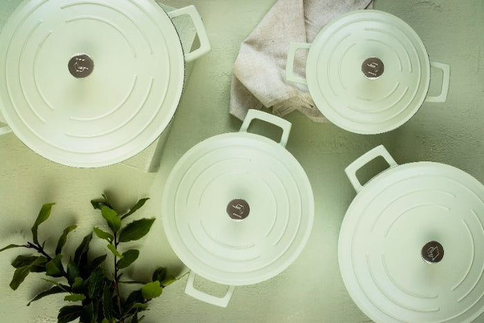 Braadpan, Gietaluminium, 20 cm, 2.5 L, Mint Groen - MasterClass