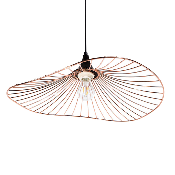 Beliani - MAZARO - Hanglamp - Koper - Metaal