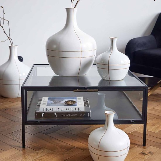 Riverdale Vaas Suus wit 30 cm