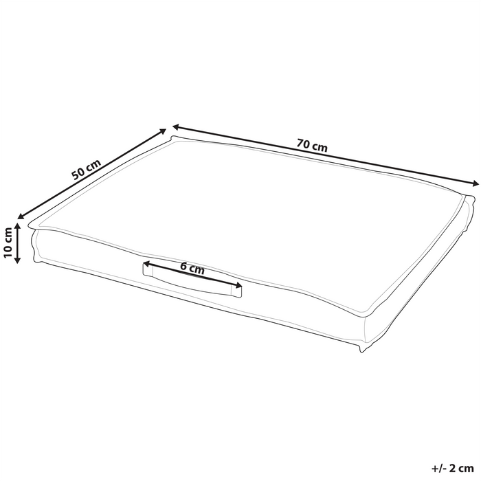 Beliani - PAYAS - Dierenbed - Groen - Kunstlinnen