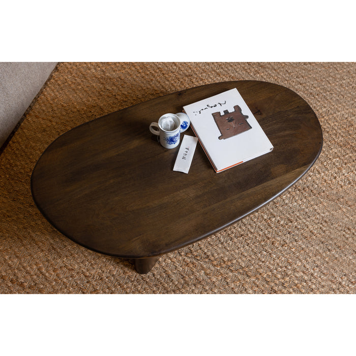 WOOOD Roundly Salontafel - B 110 x D 60 cm
