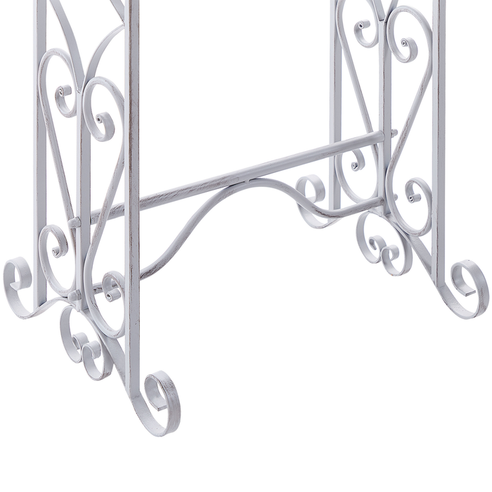 Beliani - CHILLAN - Handdoekrek - Grijs - IJzer