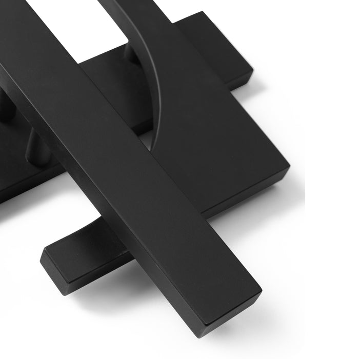 Ferm Living Cupe Wandkapstok - Zwart