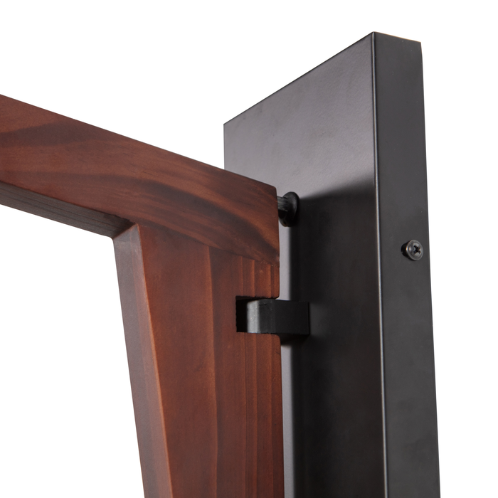 WOOOD Brim Wandlamp Met Kap - Hout - Naturel - 47x88x38