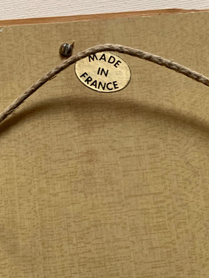 Reliving Modern Geborduurd Schilderij In Bamboe Lijst