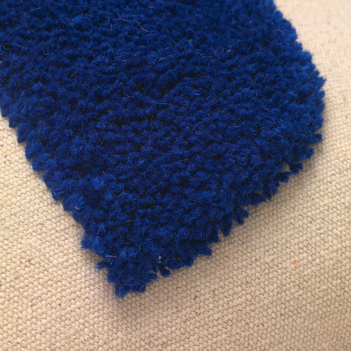 Ferm Living Lay Sierkussen 40 x 60 cm - Zand/Blauw