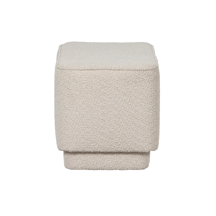 Basiclabel Lus Bankje - Boucle - Off White - 47x90x42