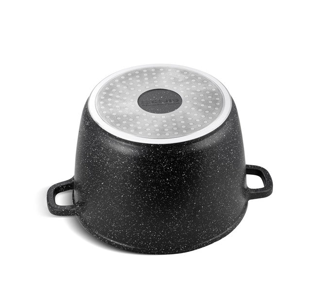 Edenberg Black Line - Kookpan met Deksel - Ø 24 cm - Aluminium