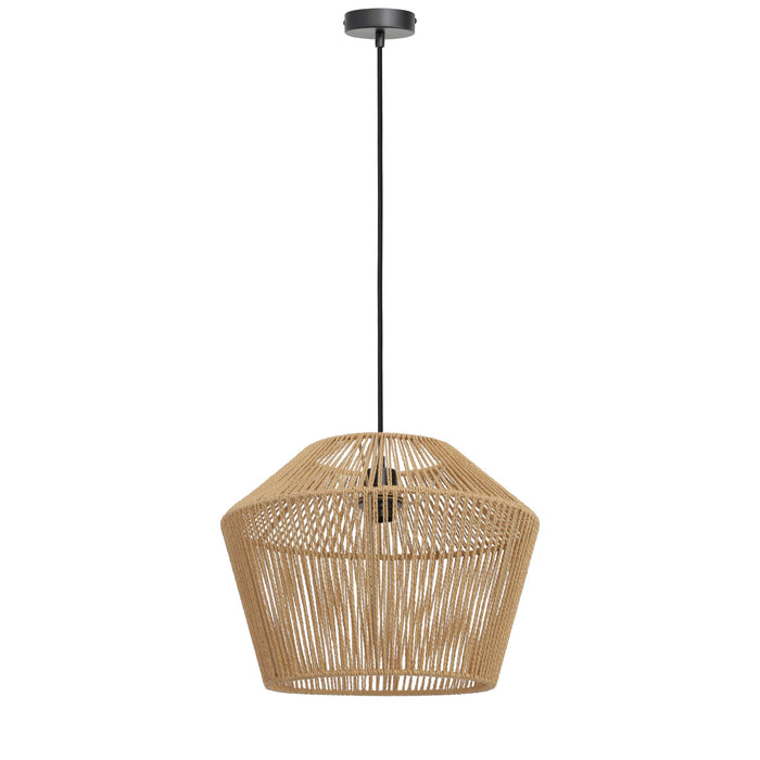 Light & Living Hanglamp Caspian - Bruin|Zwart - Ø40cm