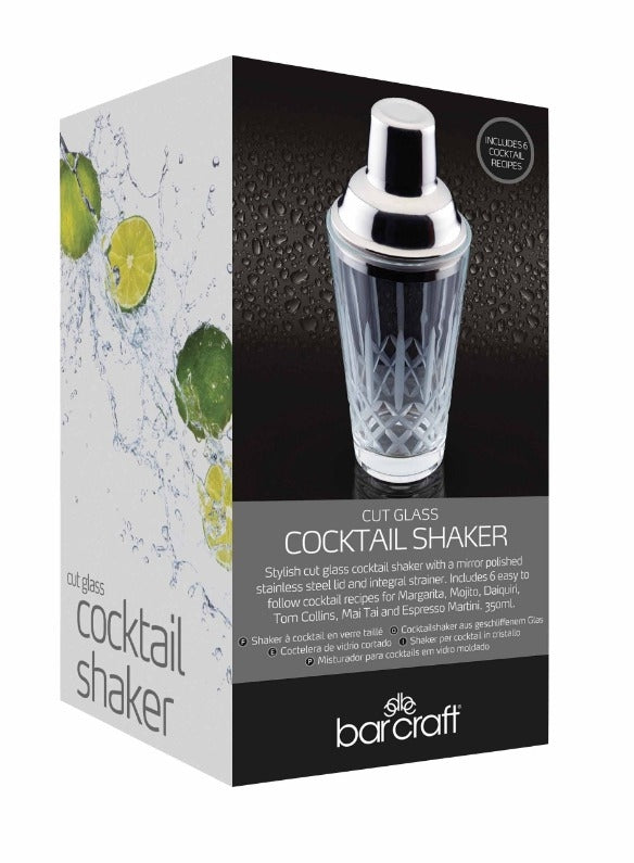 Cocktailshaker, Glas, 0.35 L - BarCraft