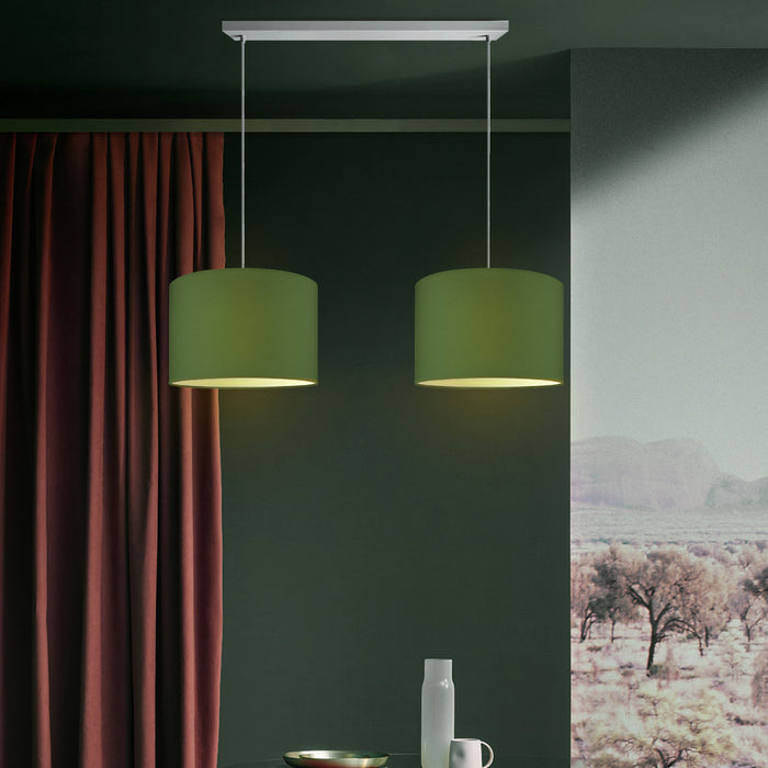 Home Sweet Home Lampenkap Bling groen - B:30xD:30xH:20cm