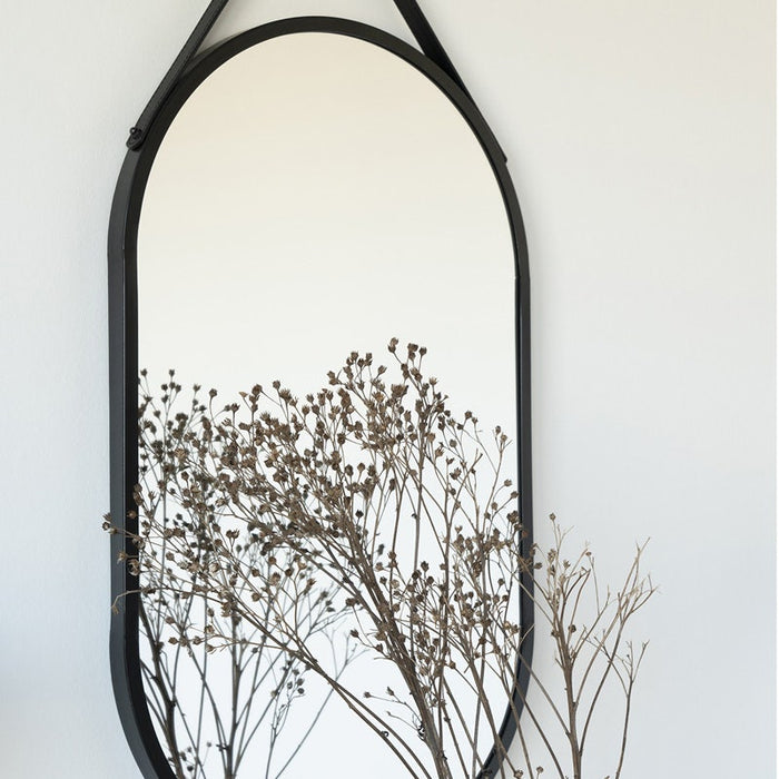 Artichok Sarah Ovale Wandspiegel Zwart - 35 x 60 cm