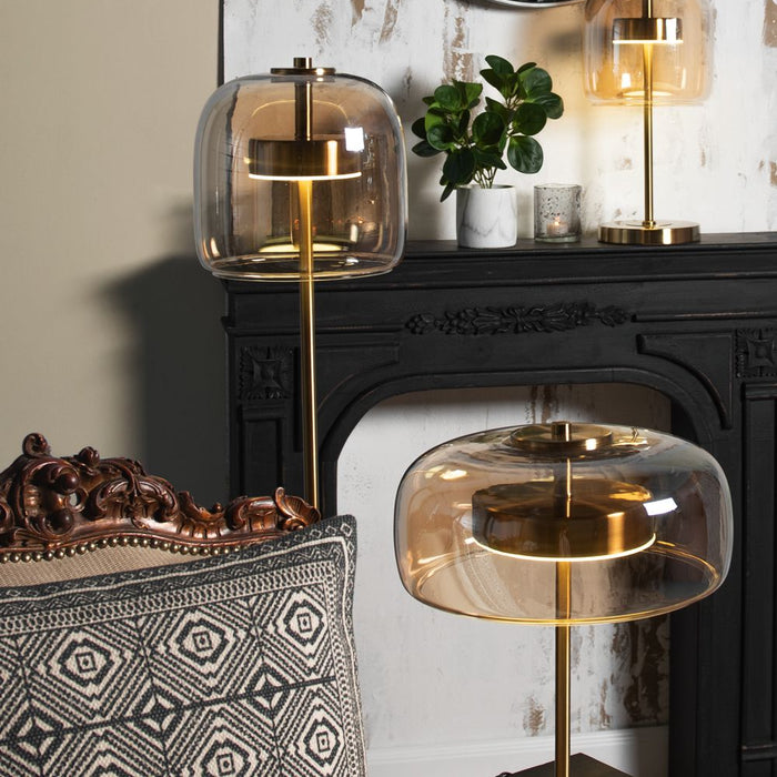 Clayre & Eef Kunstbloem 32 cm Groen Kunststof Foam Rond Kunstplant