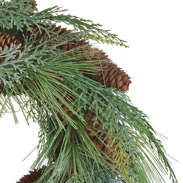 Beliani - ASTURIA - Krans - Groen - Synthetisch materiaal