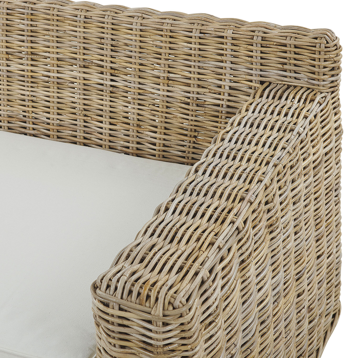 Beliani - ARDEA - Tuinbank - Natuurlijk - Rotan