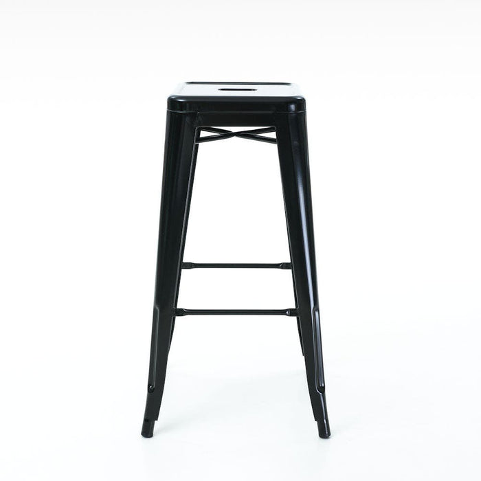 Legend Metalen barkruk zwart - 77 cm