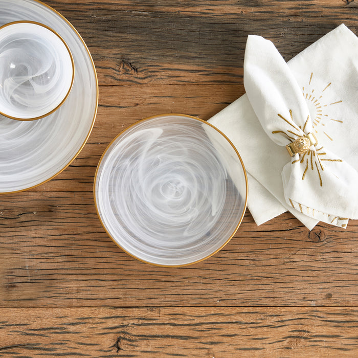 Riviera Maison Ontbijtbord RM Loves Glamour Wit