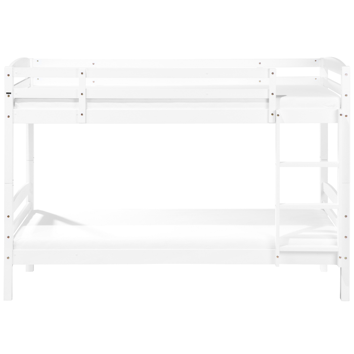 Beliani - REGAT - Stapelbed - Wit - 90 x 200 cm - Dennenhout