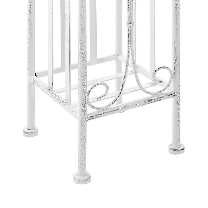 Beliani - BRISA - Toiletpapierhouder - Wit - IJzer