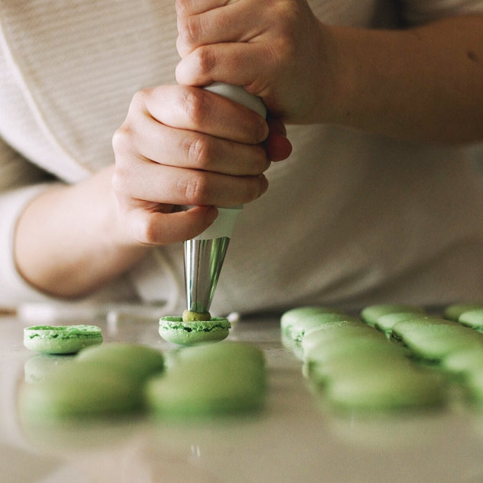 Krumble Slagroom spuitzak met 14 verschillende spuitmondjes