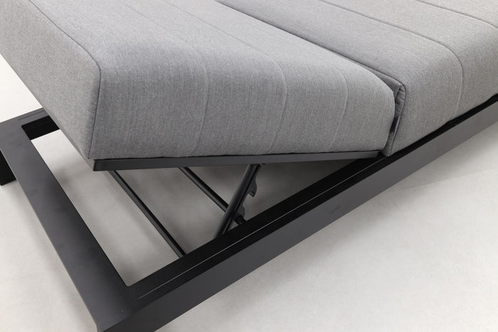 Mexico ligbed - Sunbrella - light grey