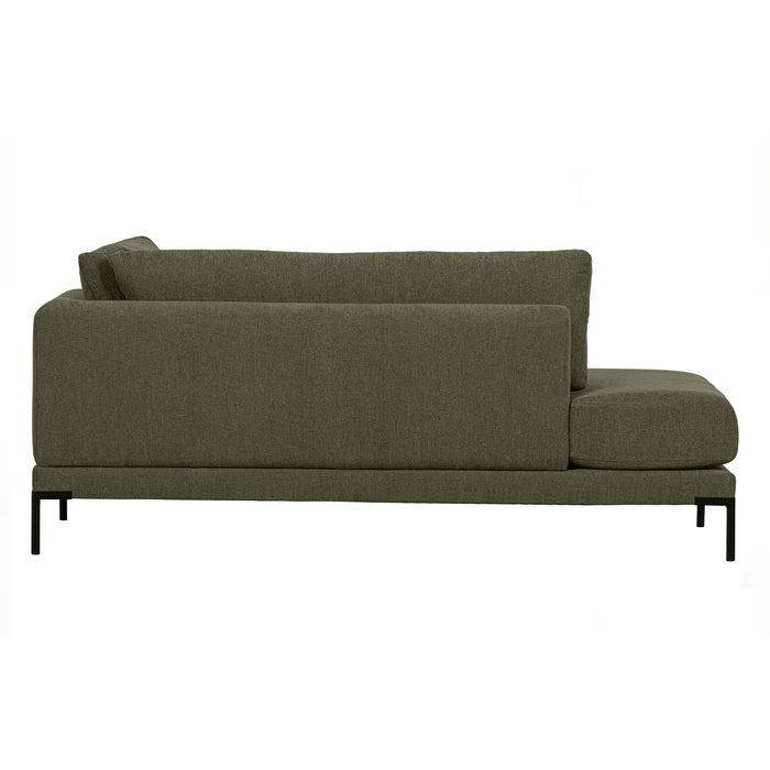 vtwonen Couple Lounge Element - Polyester - Warm Groen - 89x100x200