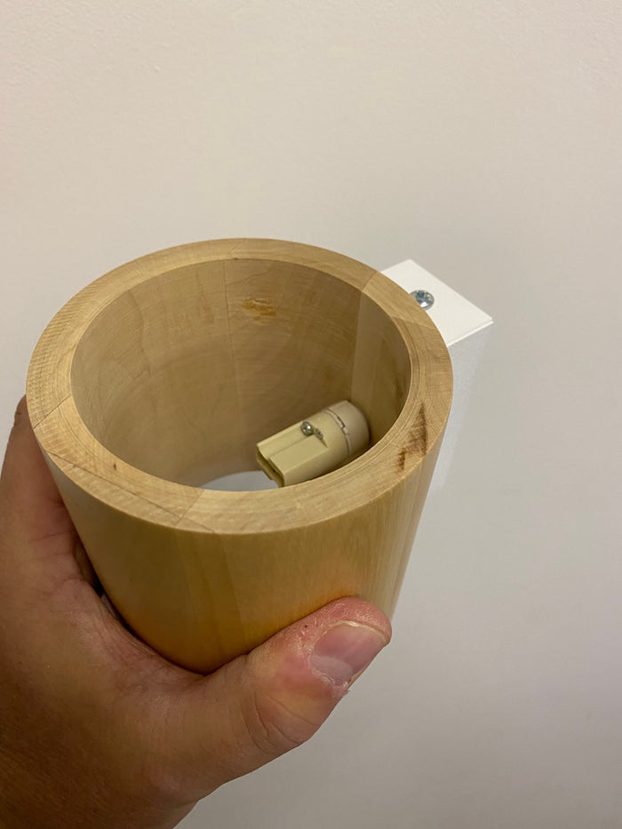 Sollux Wandlamp Orbis hout