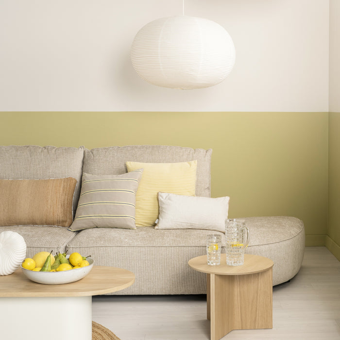 Kave Home Idara Kussenhoes 30 x 50 cm - Wit