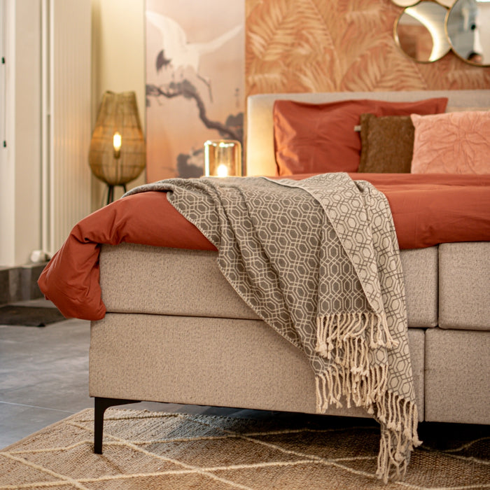 Dutch Decor plaid ELODIE - 140x180 cm Charcoal Gray