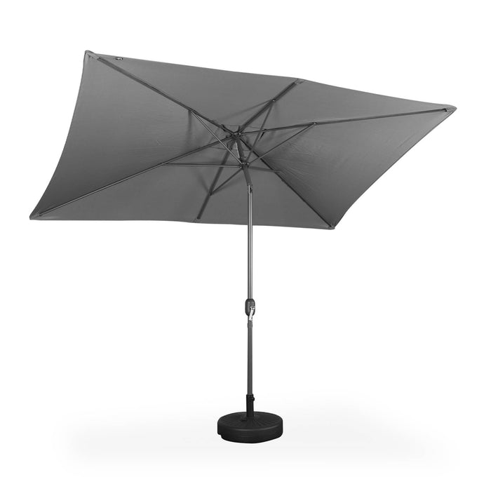 sweeek - Rechthoekige parasol 2x3m met centrale mast