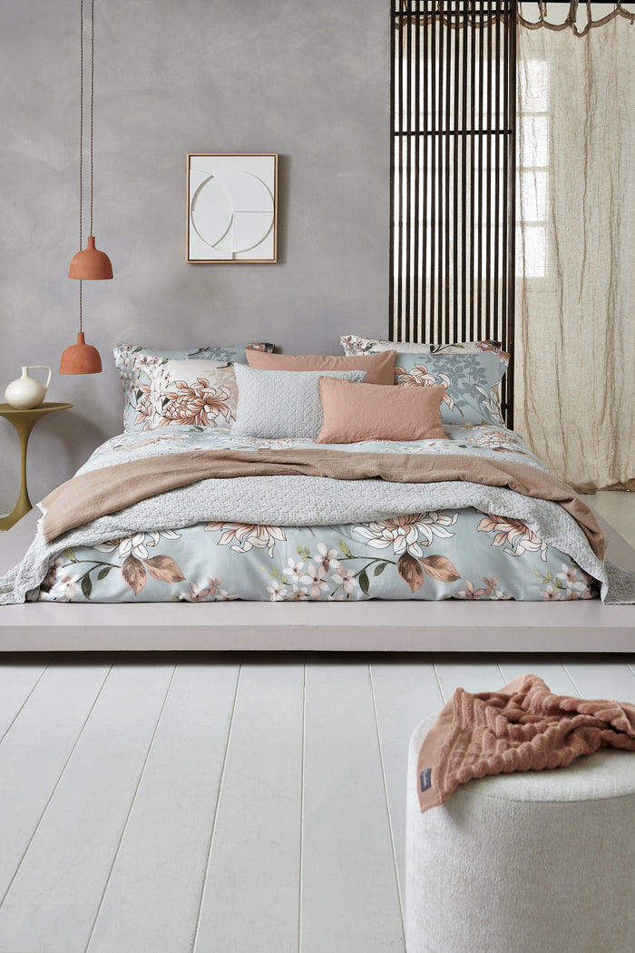 Pure 10 Sprei Pale Olive 260x260 Cm