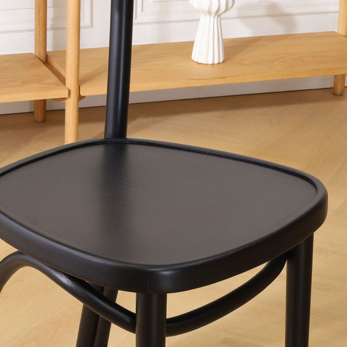 Fameg Musa Houten Bistrostoel Zwart