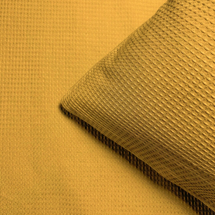 Yellow Dekbedovertrek Katoen Cialda ochre gold