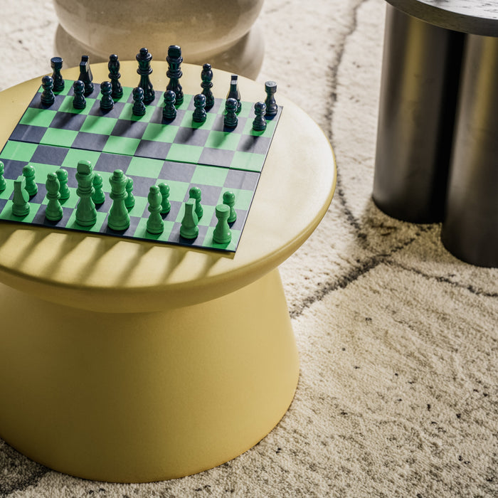 HKliving Earthenware Bijzettafel XL - Green