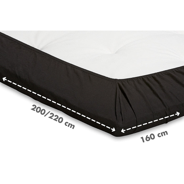Beter Bed Select Hoeslaken Jersey topper - 160 x 200|210|220 cm