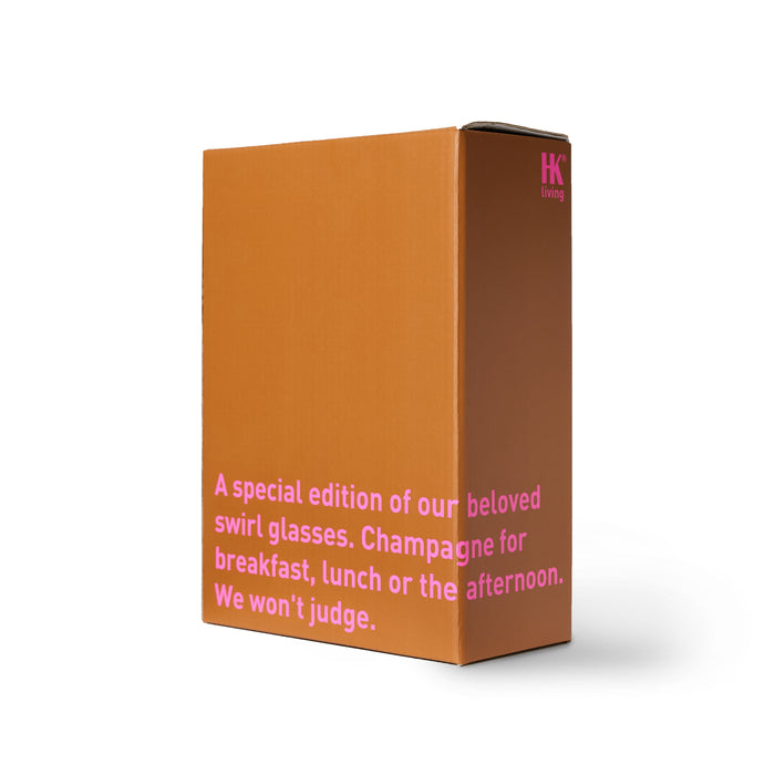 HKliving Champagneglas 0,29 L - Set van 2