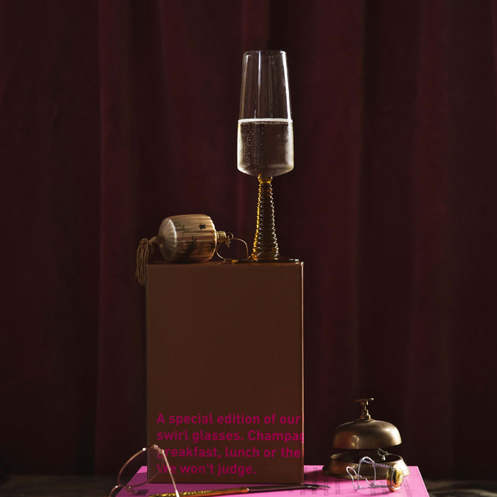 HKliving Champagneglas 0,29 L - Set van 2