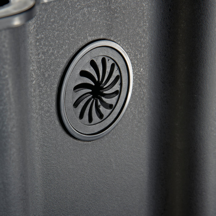 Wesco Big Double Boy Pedaalemmer - 2 x 18 Liter - Rood - Prullenbak