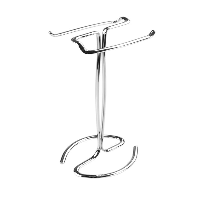 Gastendoek Houder, Geschikt voor 2 Gastendoekjes, Staand, RVS, Zilver
