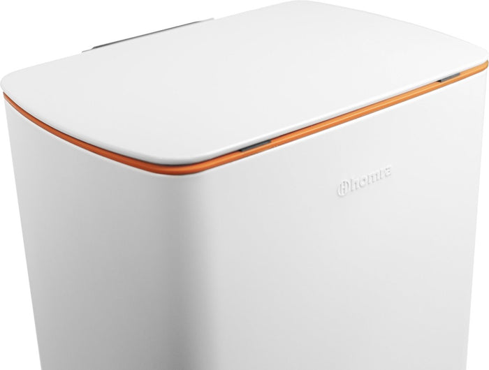 Homra Koniq Prullenbak met pedaal - 30 liter - Wit