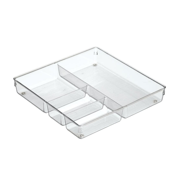 iDesign - Lade Organizer, 2 Vakken, 15.2 x 38.1 x 5.1 cm, Kunststof, T