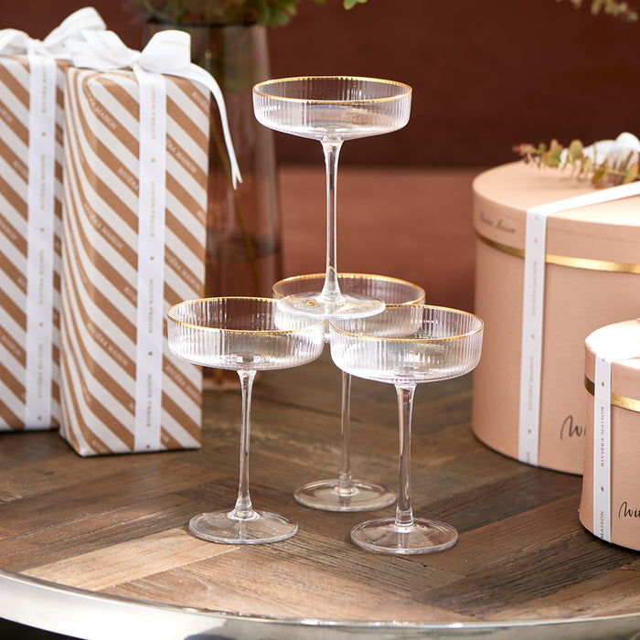 Riviera Maison champagnecoupe, champagneglas - Maison Coupe