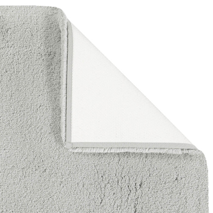 Aquanova Alma Badmat L 60 x B 100 cm - Zilvergrijs