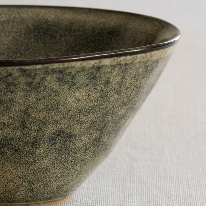 Organic by Dutch Rose Amsterdam kom 14 cm - groen