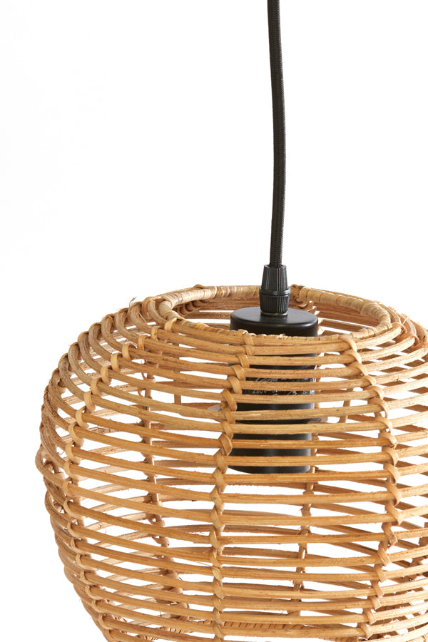 Light & Living - Lampenkap LATVIA - Ø23x18cm - Bruin