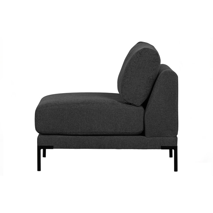 vtwonen Couple Loveseat Element - Polyester - Donkergrijs