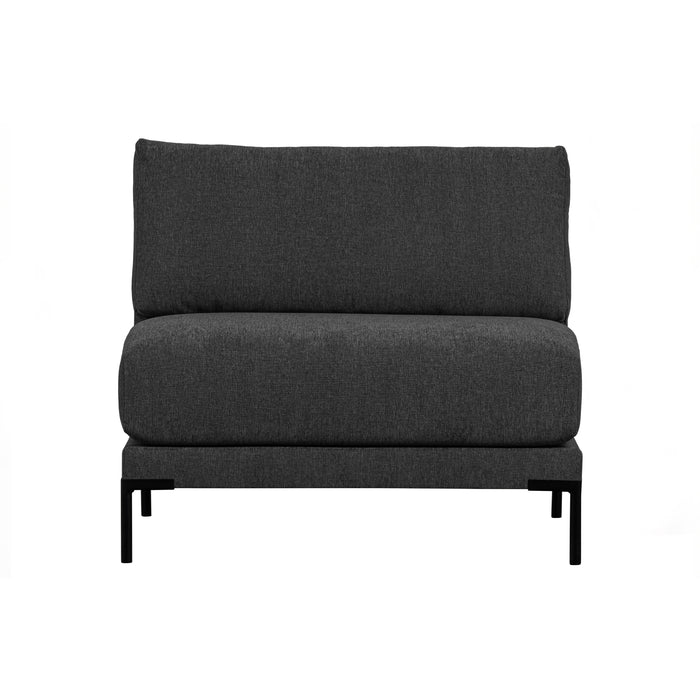 vtwonen Couple Loveseat Element - Polyester - Donkergrijs