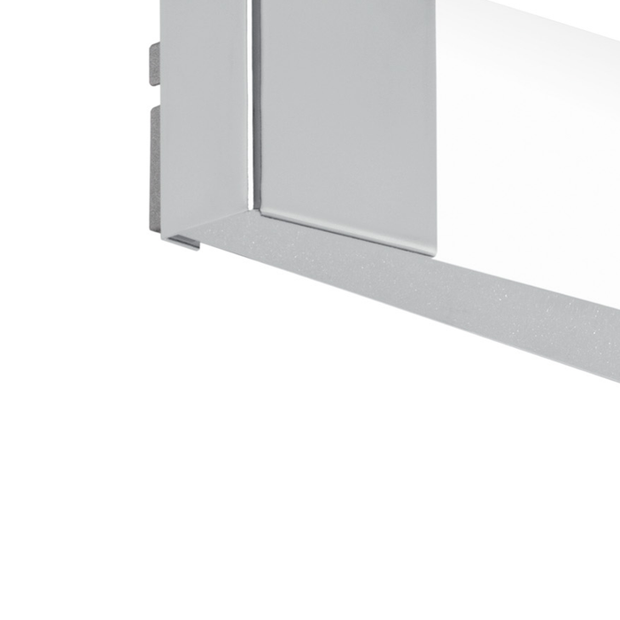 EGLO Siderno Spiegellamp - LED - 58 cm - Grijs