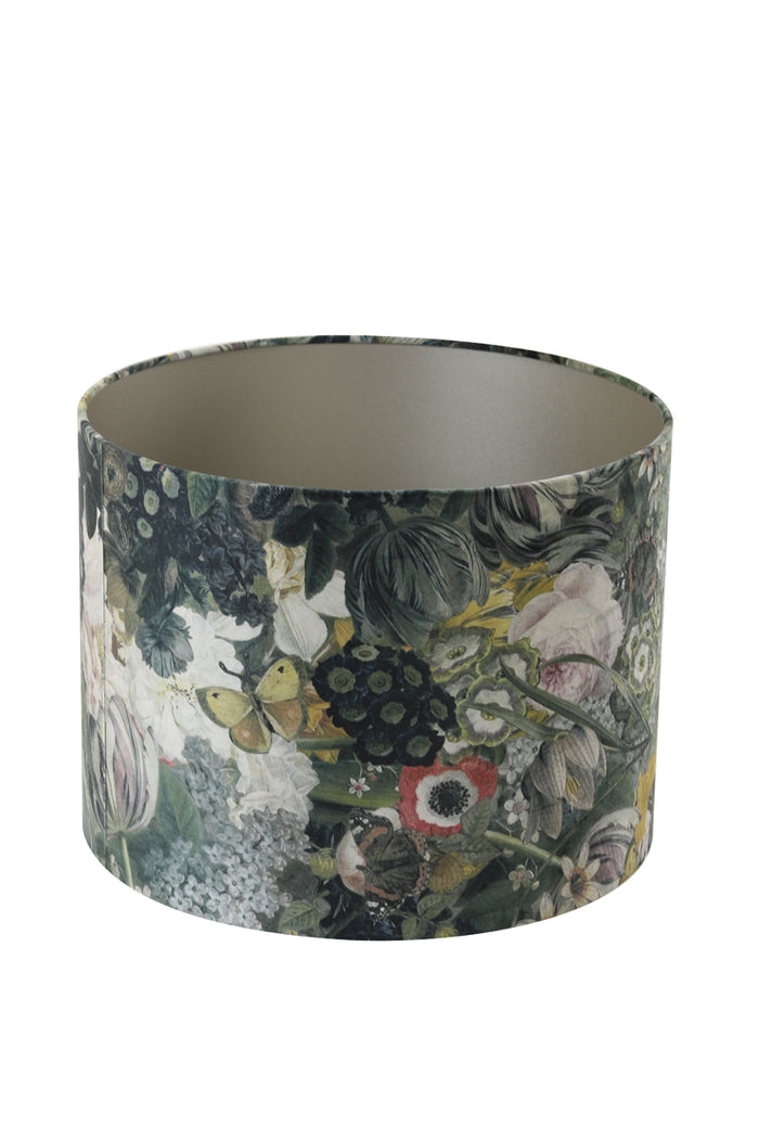 Light & Living Light&living Kap cilinder 25-25-18 cm BUTTERFLY oker