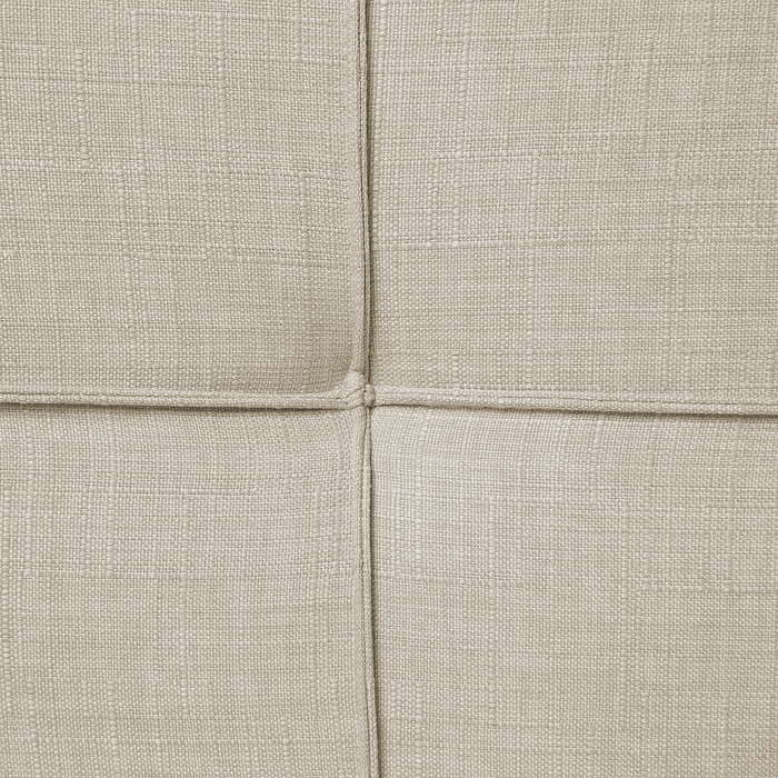 Beliani-LANNION -Tweepersoonsbed-Beige-180 x 200 cm-Polyester